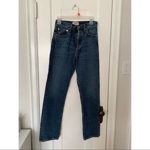 Agolde 90’s Pinch Waist Jeans in Portrait